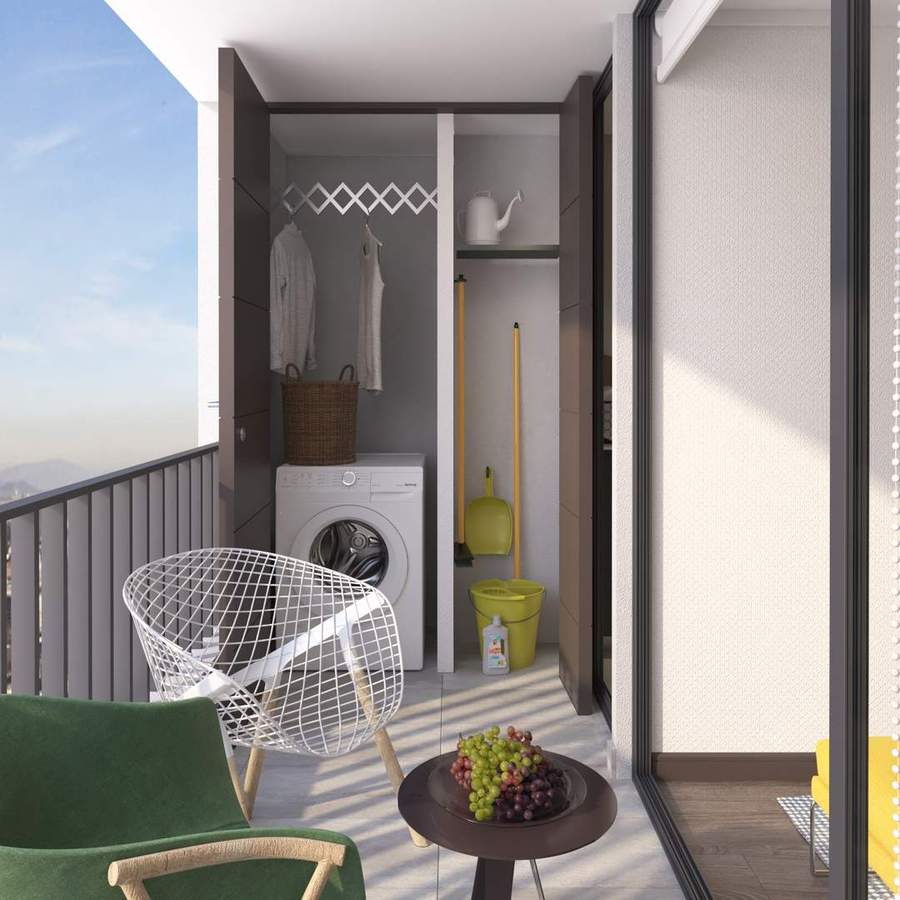 CLOSET LAVADORA EN TERRAZA