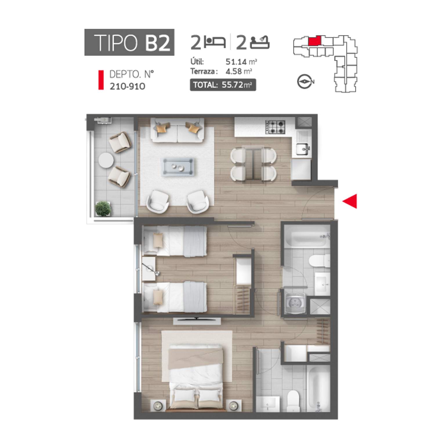 Plano B2-210 al 910