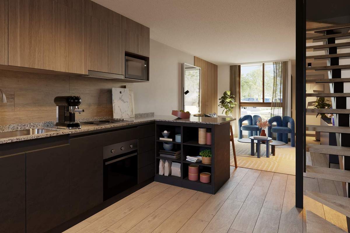 Equipamiento y terminaciones — Laguna Townhouse 