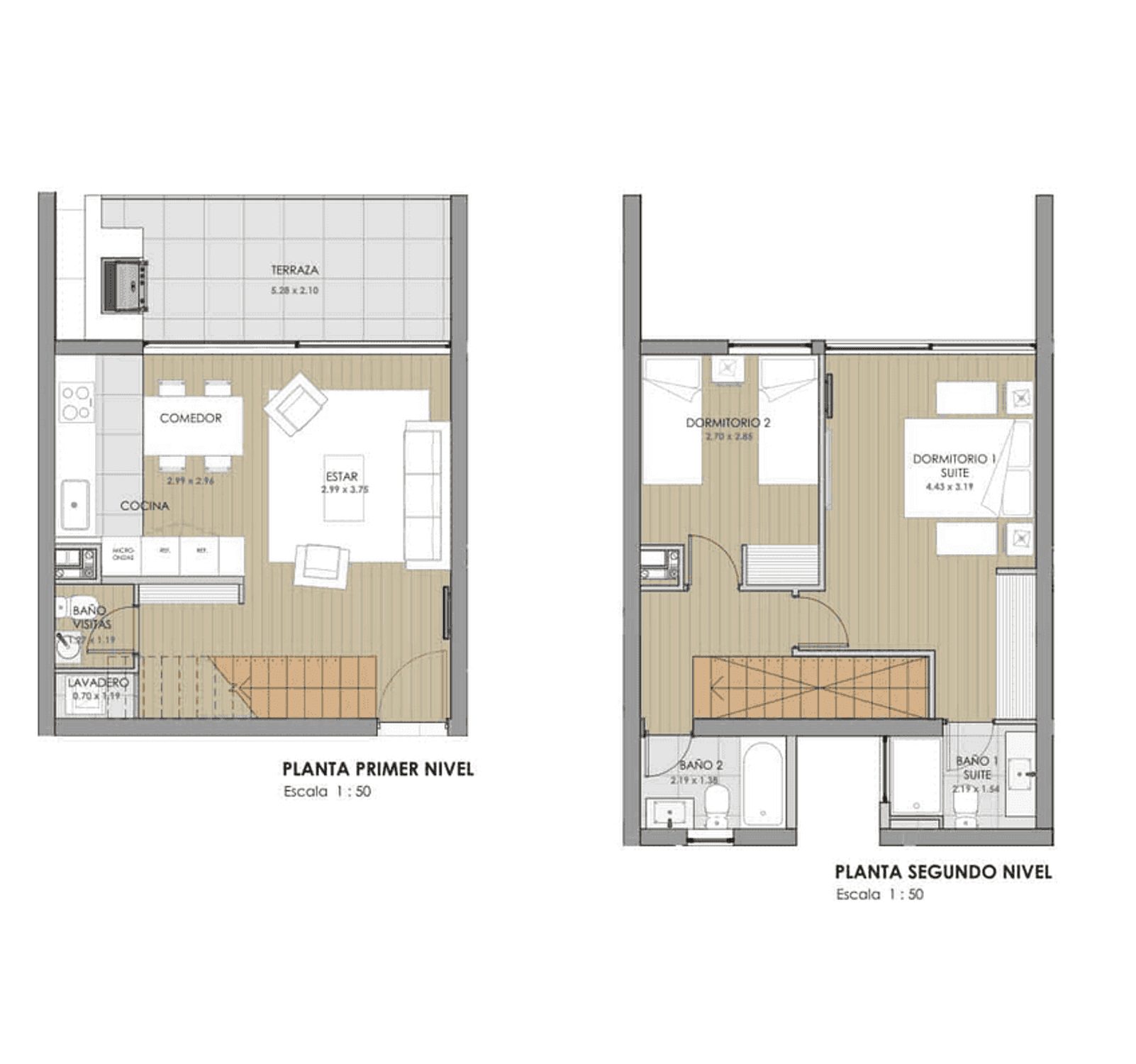 Plano DUPLEX 2D NIVEL 5