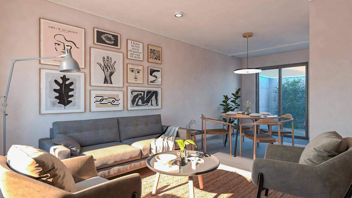 Equipamiento y terminaciones — CONDOMINIO EL ALBA