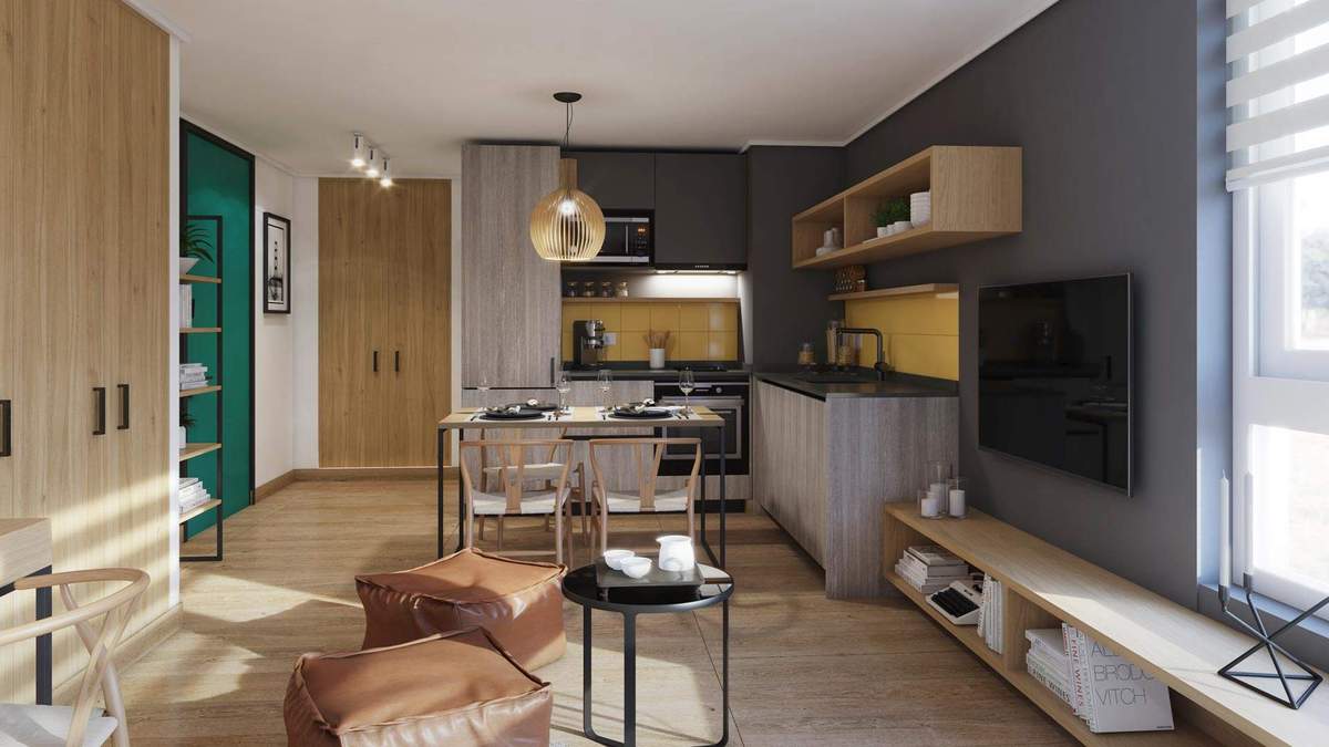 Equipamiento y terminaciones — Casa Bustamante