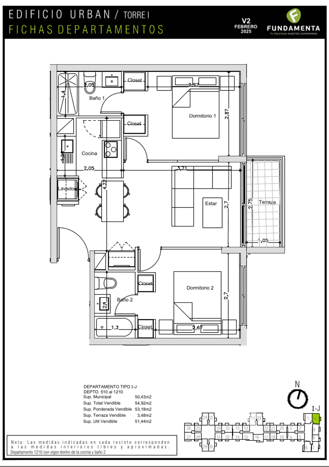 Plano I-J