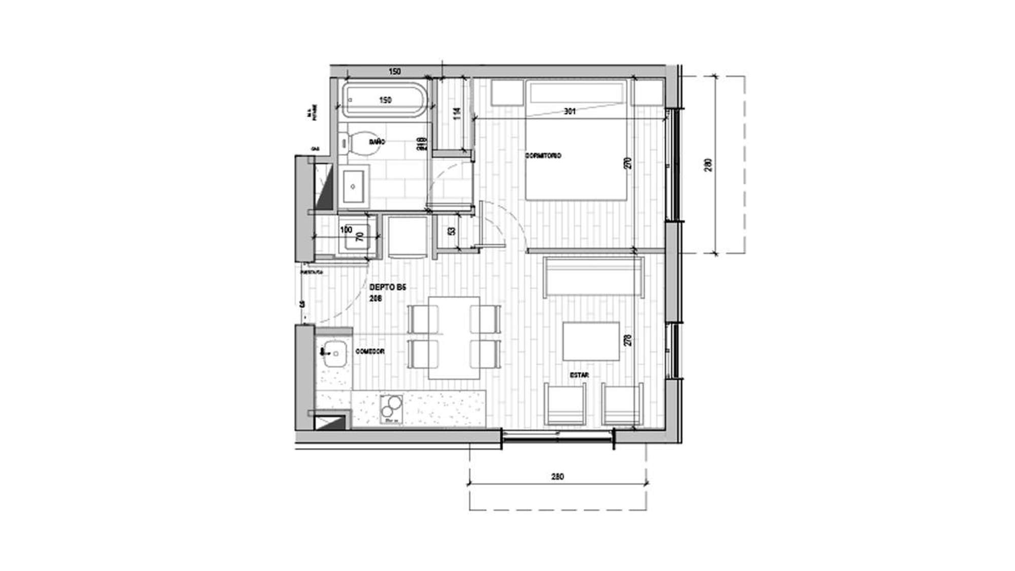 Plano BAR/B5-B