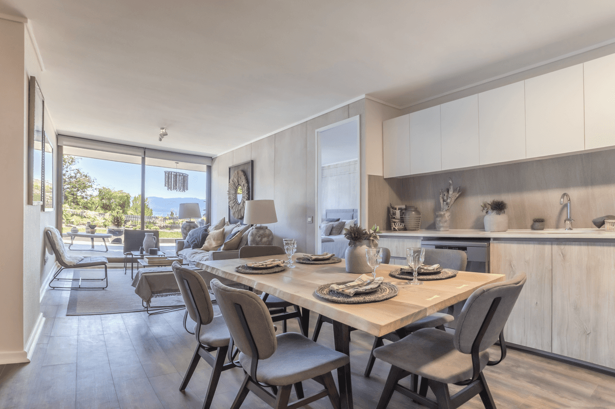 Equipamiento y terminaciones — Puerto Pewun