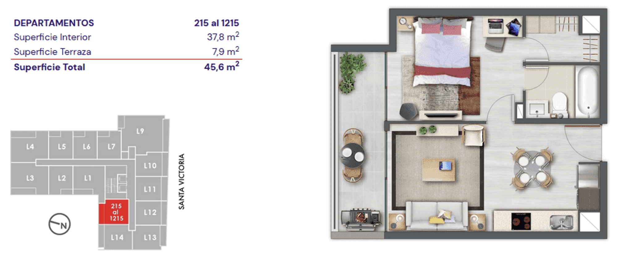 Plano (1D+1B) L15