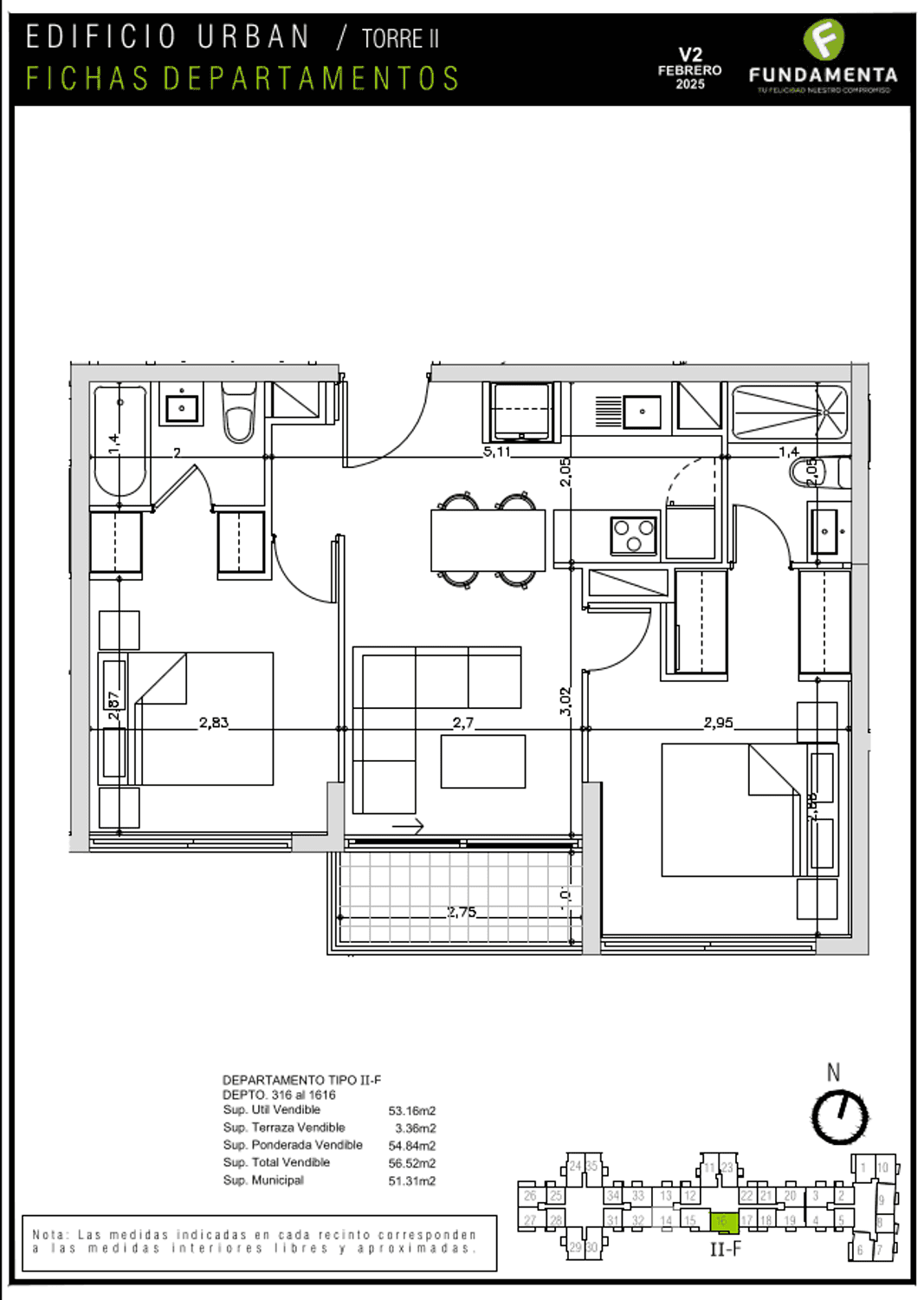 Plano II-F