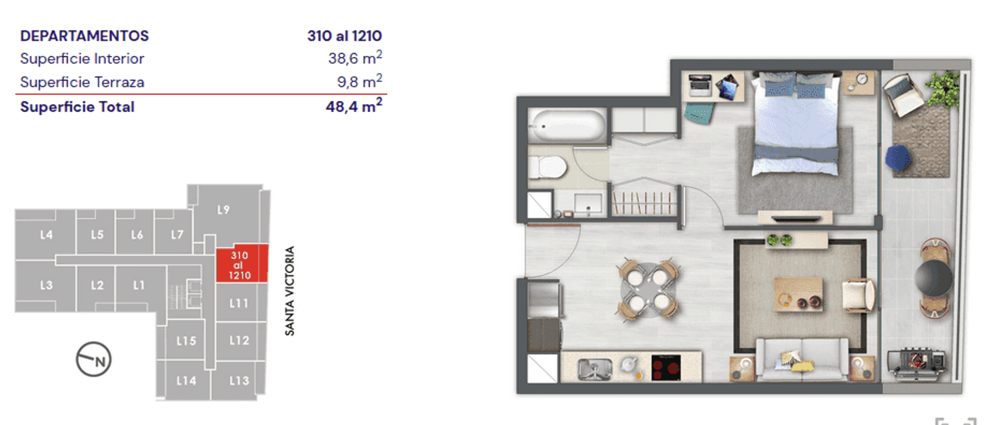 Plano (1D+1B) L10