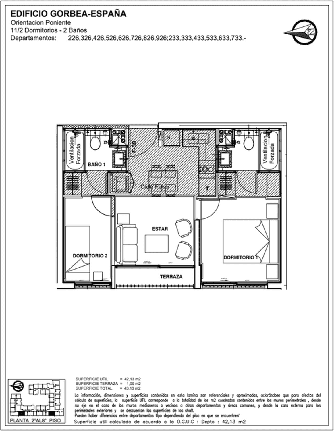 Plano 2D2B(3) - 1005 - TER
